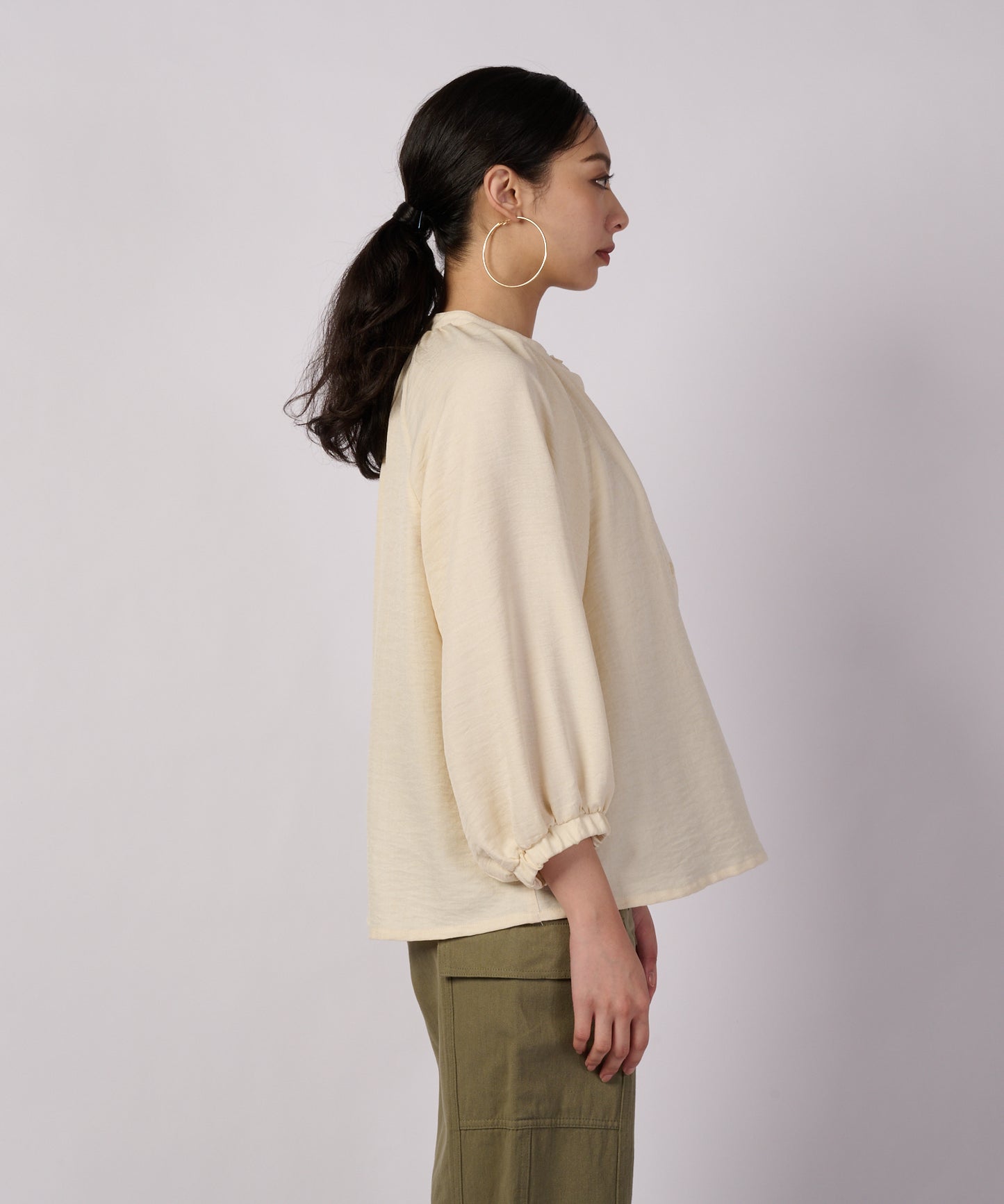 リラックス フローイ ブラウス/RELAX FLOWY BLOUSE
