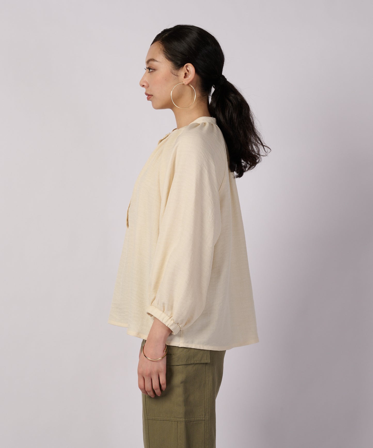 リラックス フローイ ブラウス/RELAX FLOWY BLOUSE