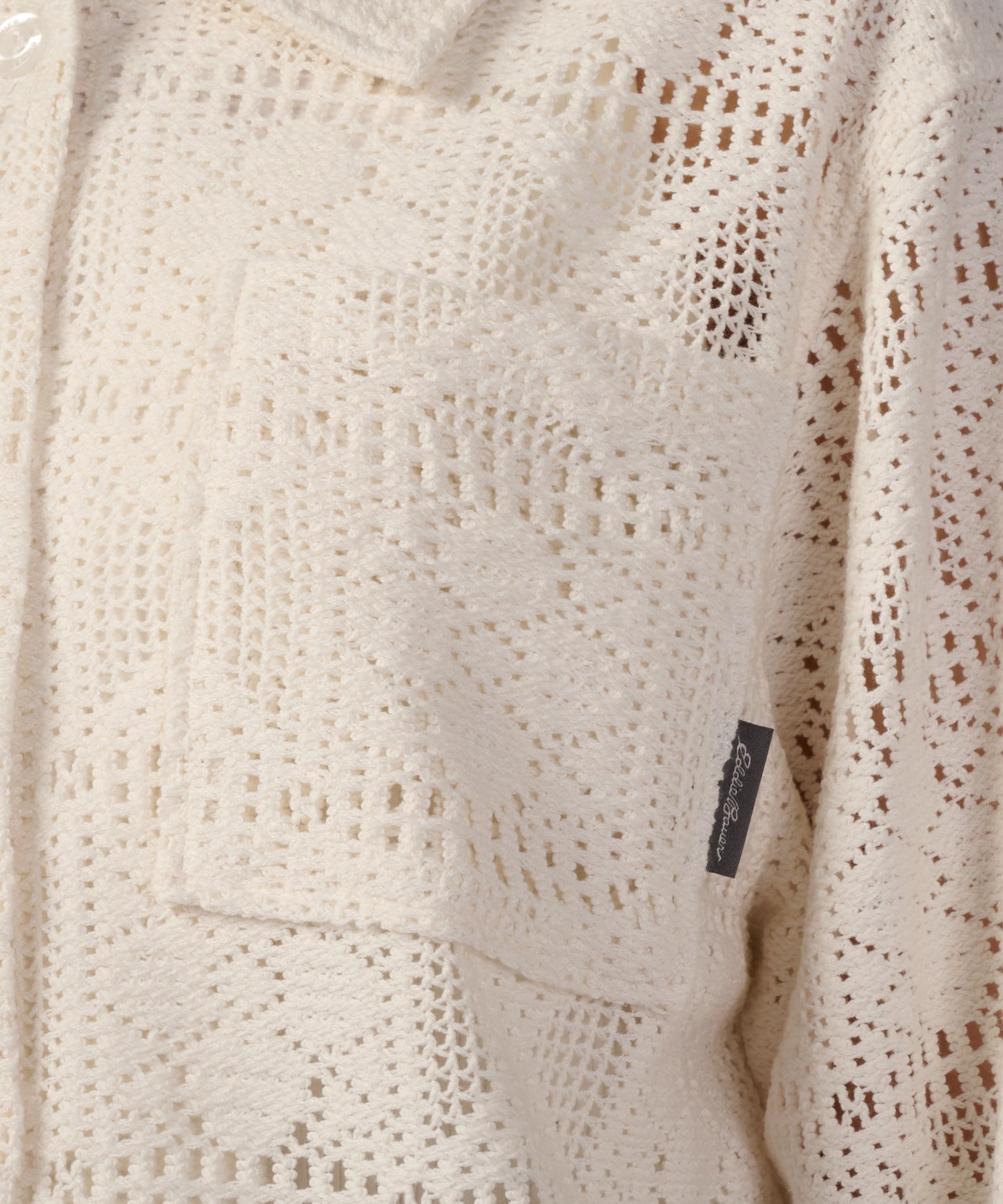 フローイ レース 長袖シャツ/FLOWY LACE LS SHIRT