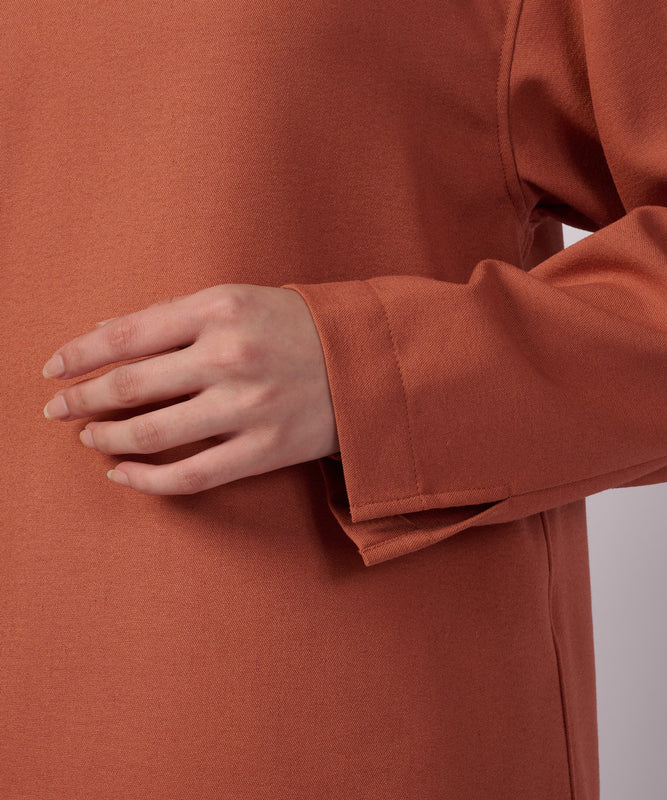 テクスチャード オープンカラーシャツ/TEXTURED OPEN COLLAR SHIRT