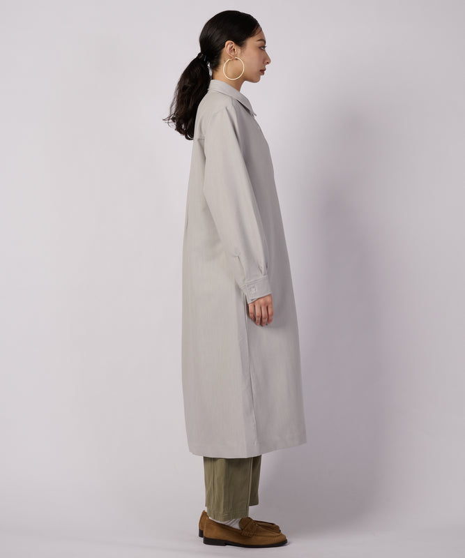 【ポイントUP対象】多用途 長袖 シャツワンピース/VERSATILE LS SHIRT DRESS