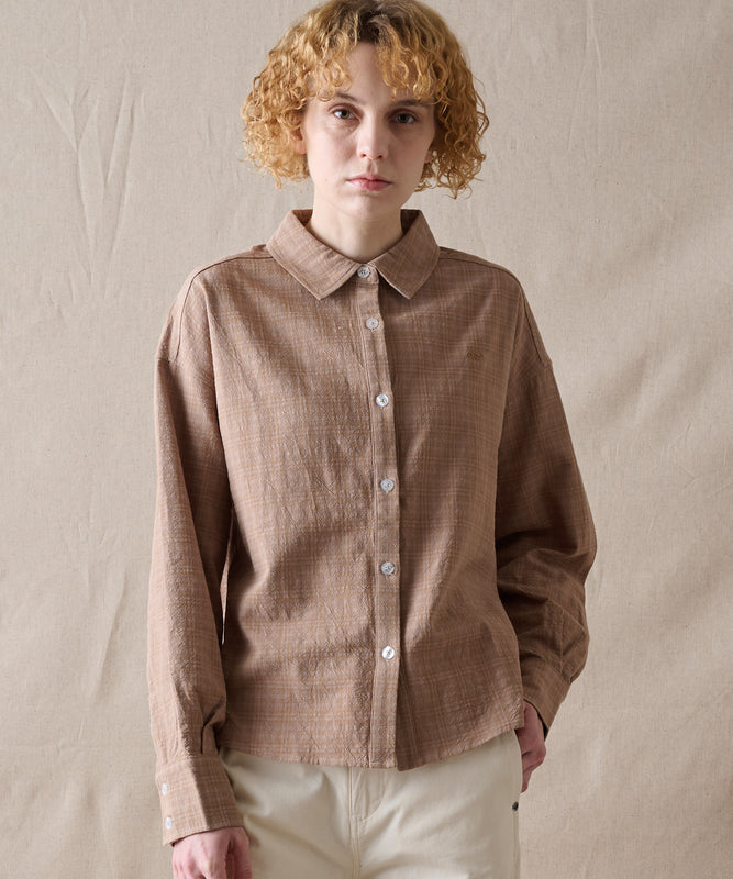 【ポイントUP対象】長袖 チェックシャツ/LS CHECK SHIRT