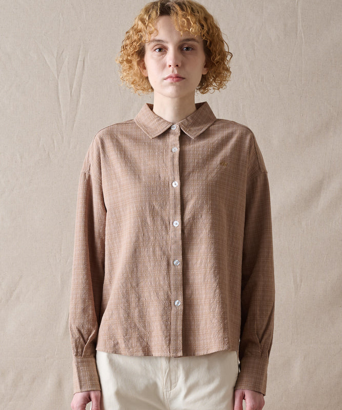 【ポイントUP対象】長袖 チェックシャツ/LS CHECK SHIRT