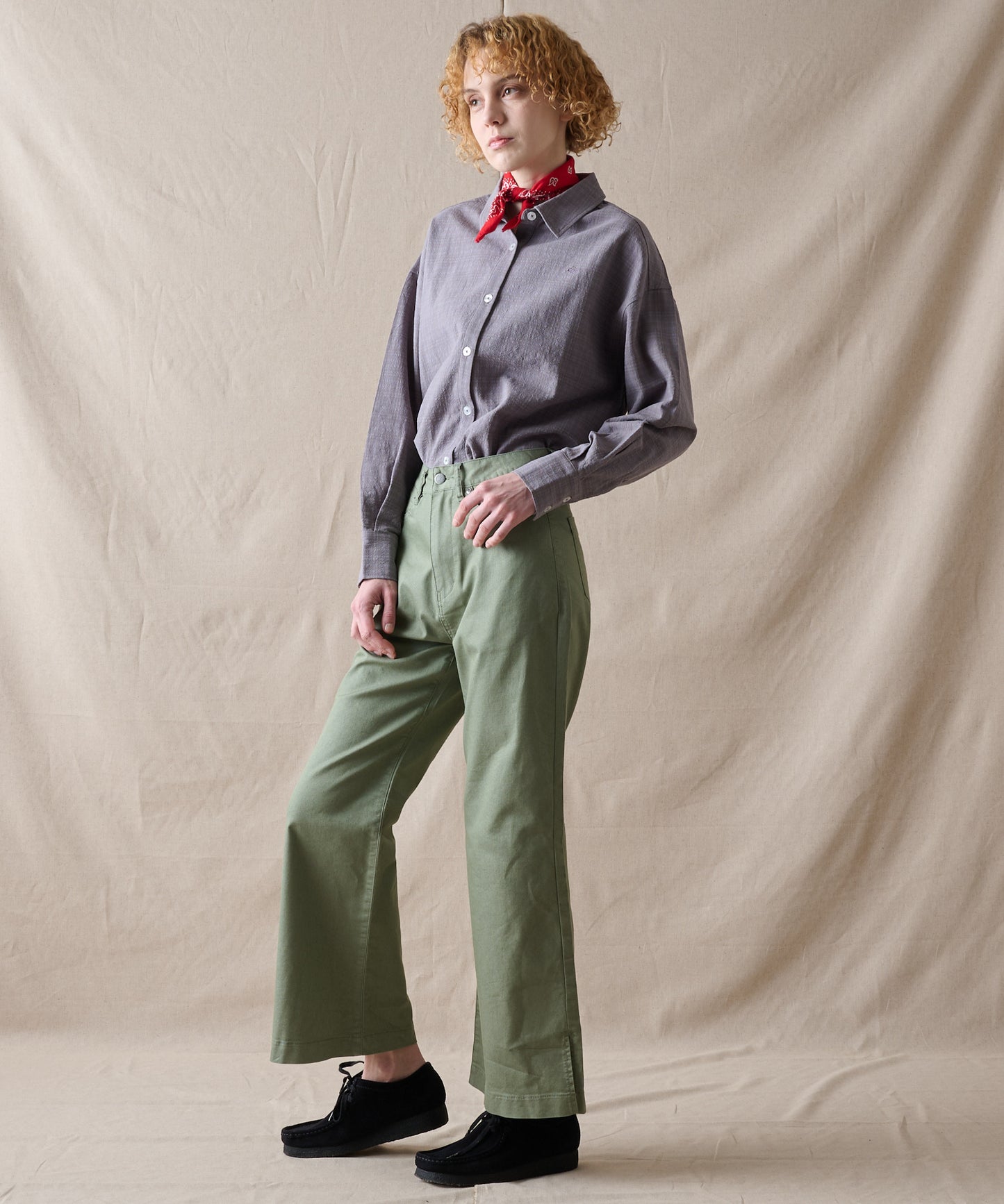 【ポイントUP対象】長袖 チェックシャツ/LS CHECK SHIRT