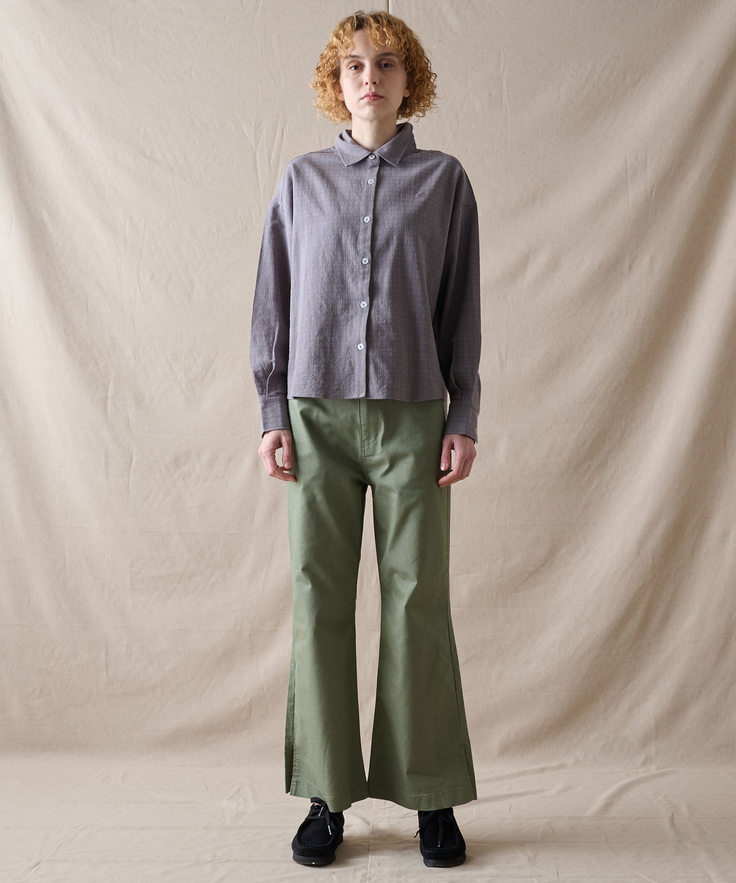 【ポイントUP対象】長袖 チェックシャツ/LS CHECK SHIRT