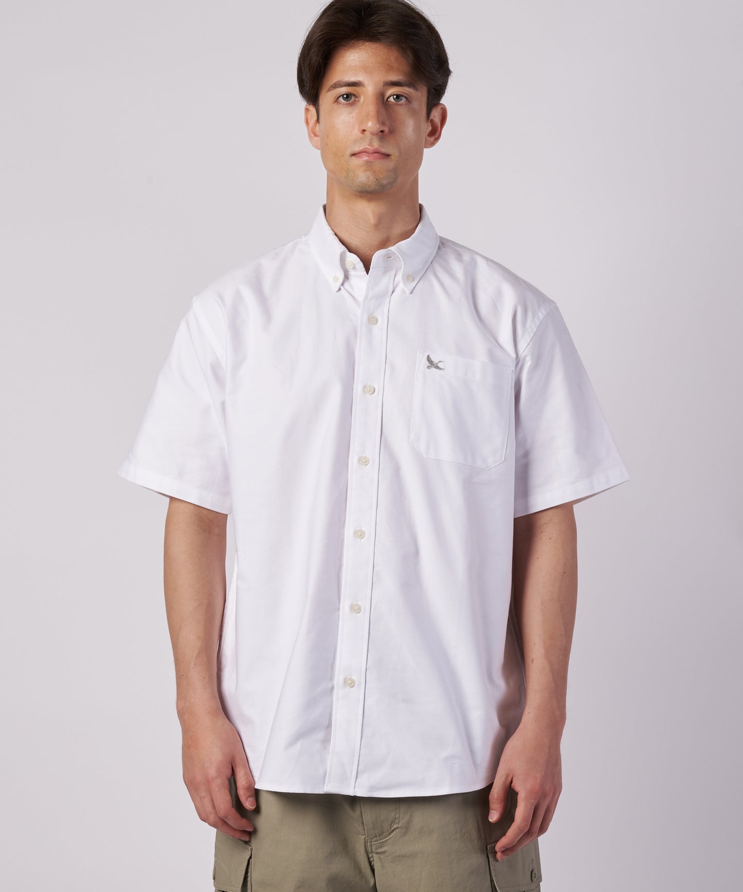 オックスフォード 半袖ボタンダウンシャツ/OXFORD SS BD SHIRTS