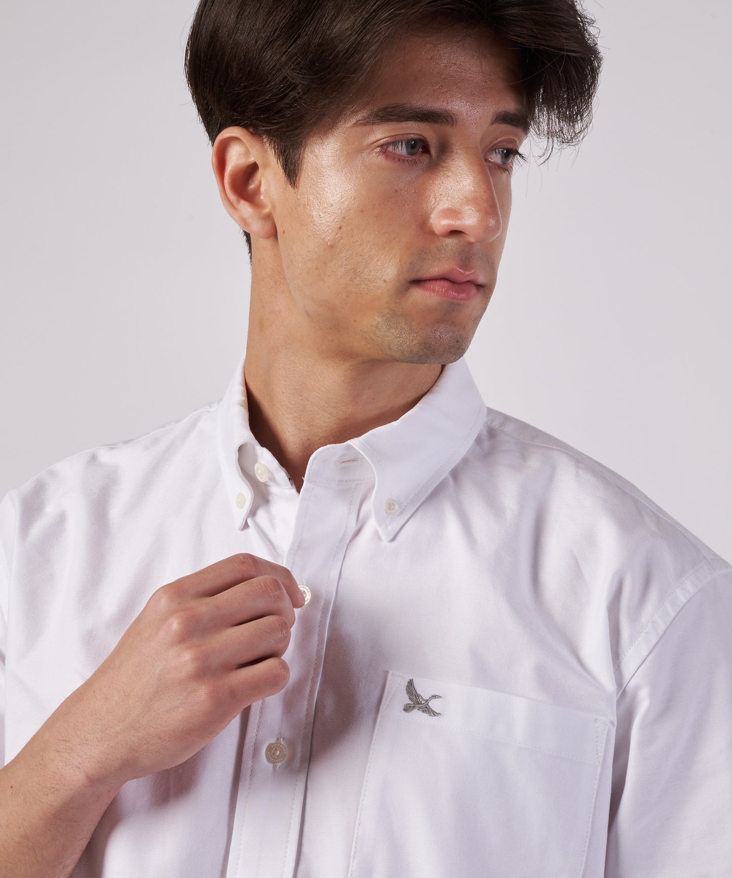 オックスフォード 半袖ボタンダウンシャツ/OXFORD SS BD SHIRTS