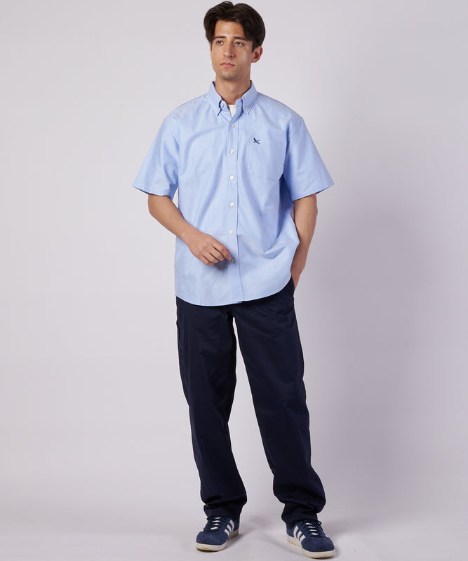 オックスフォード 半袖ボタンダウンシャツ/OXFORD SS BD SHIRTS