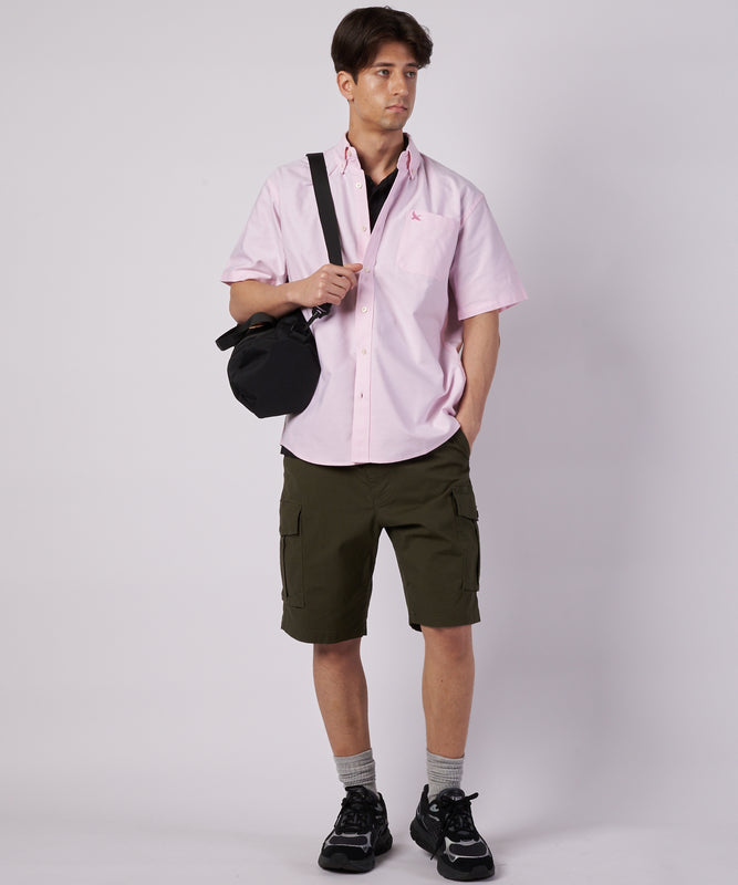 オックスフォード 半袖ボタンダウンシャツ/OXFORD SS BD SHIRTS