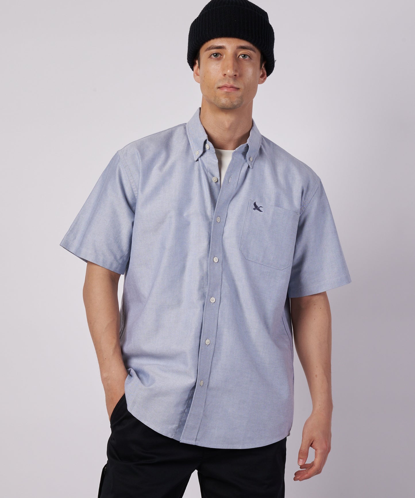 オックスフォード 半袖ボタンダウンシャツ/OXFORD SS BD SHIRTS