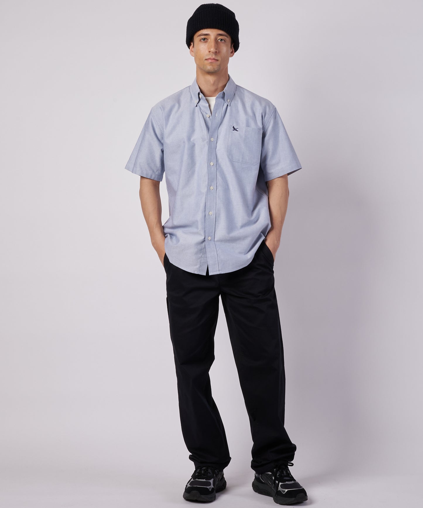 オックスフォード 半袖ボタンダウンシャツ/OXFORD SS BD SHIRTS