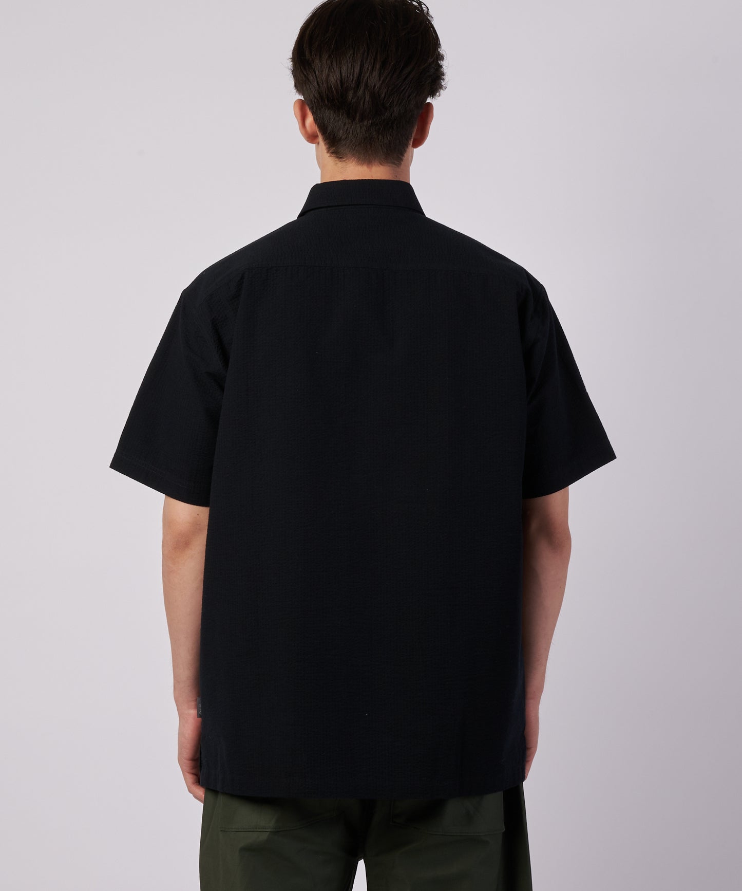 パックイット シアサッカー 半袖シャツ/PUCK IT SEERSUCKER SHIRT