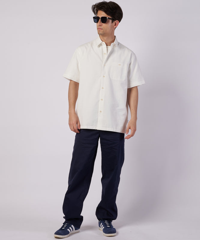 パックイット シアサッカー 半袖シャツ/PUCK IT SEERSUCKER SHIRT