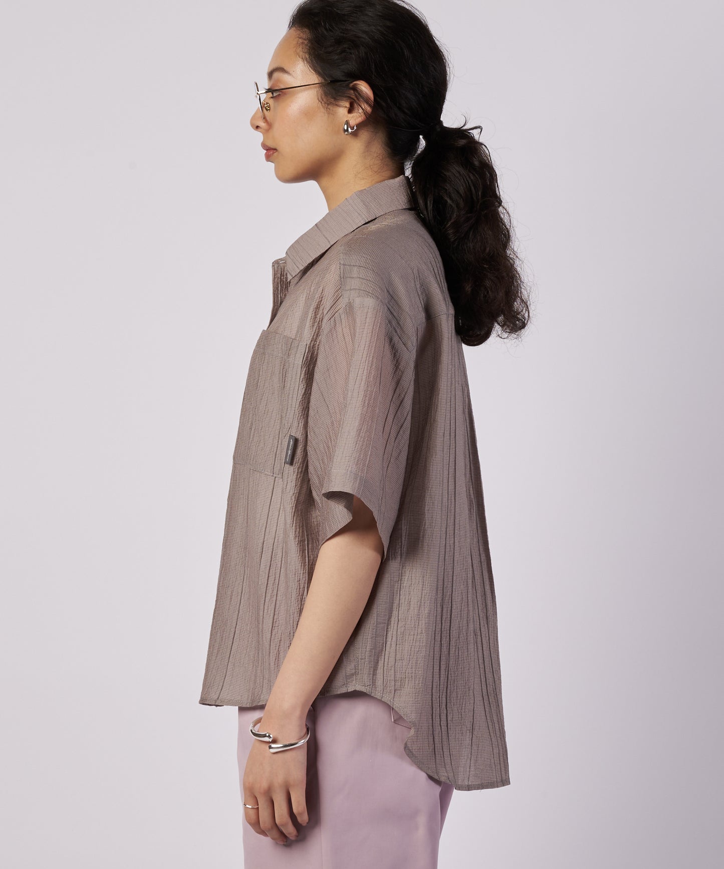 エアロライト シアー ブラウス/AERO LIGHT SHEER BLOUSE
