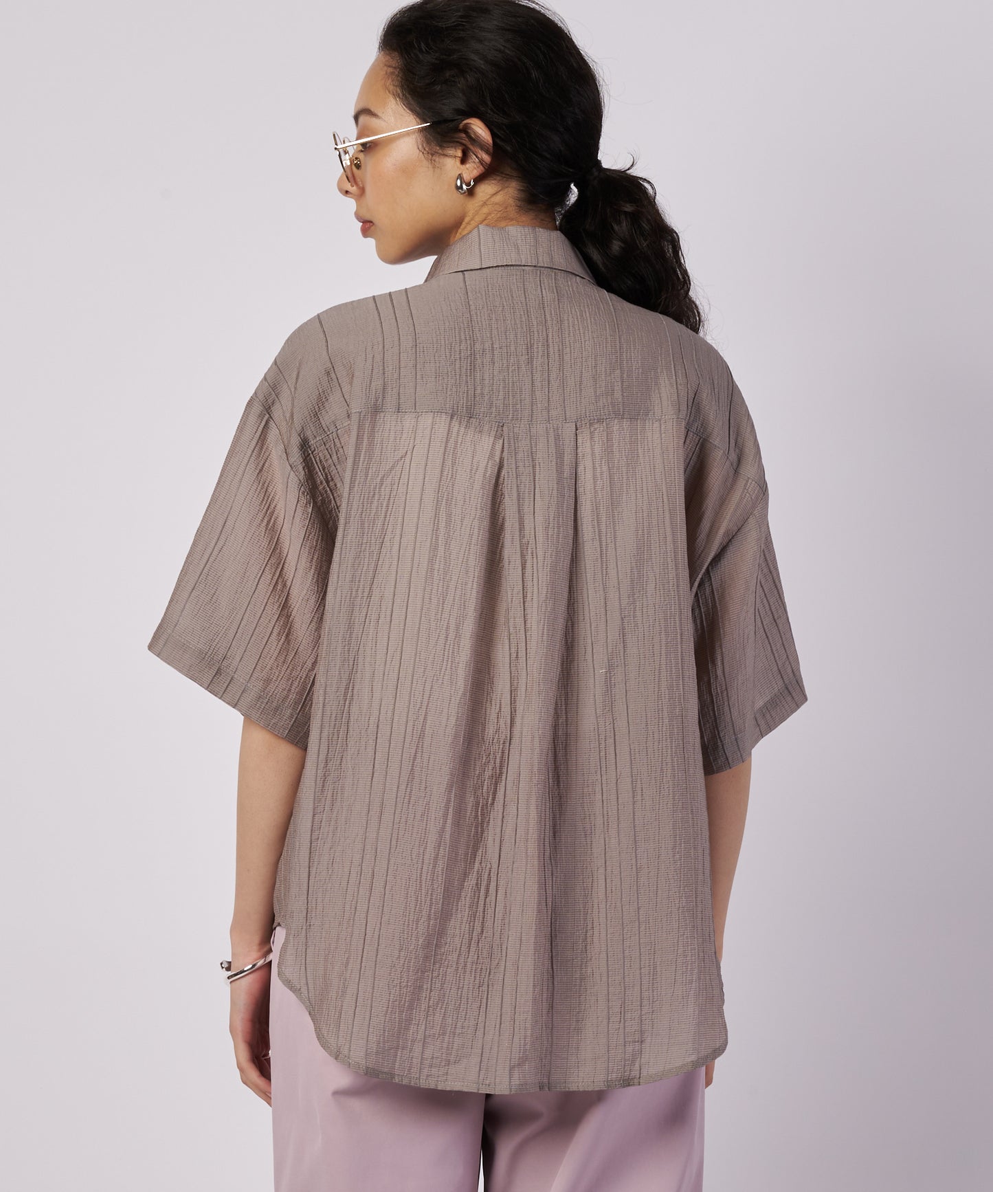 エアロライト シアー ブラウス/AERO LIGHT SHEER BLOUSE