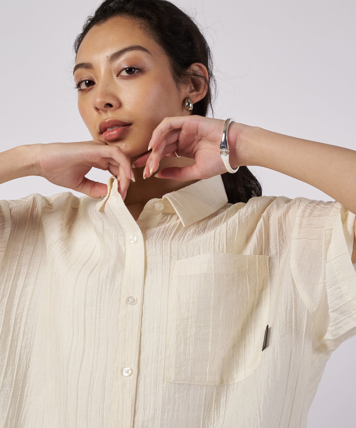 エアロライト シアー ブラウス/AERO LIGHT SHEER BLOUSE