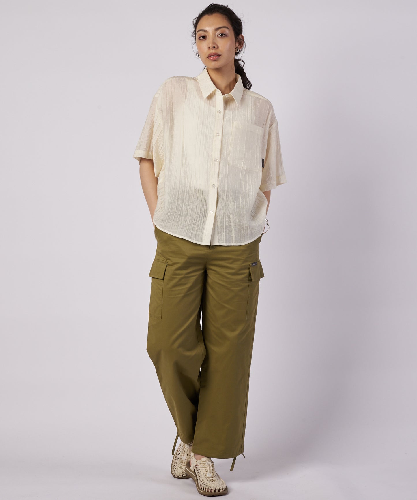 エアロライト シアー ブラウス/AERO LIGHT SHEER BLOUSE