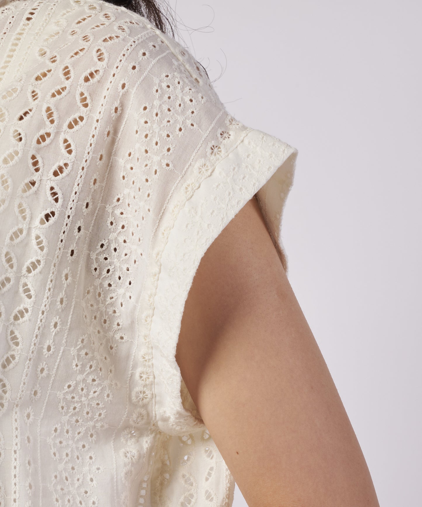 シーサイドレース シャツ/SEASIDE LACE SS SHIRT