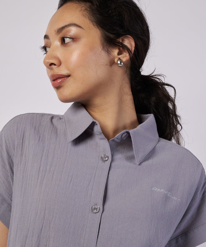 エアリー リラックス シャツワンピース/AIRY RELAX SHIRT DRESS