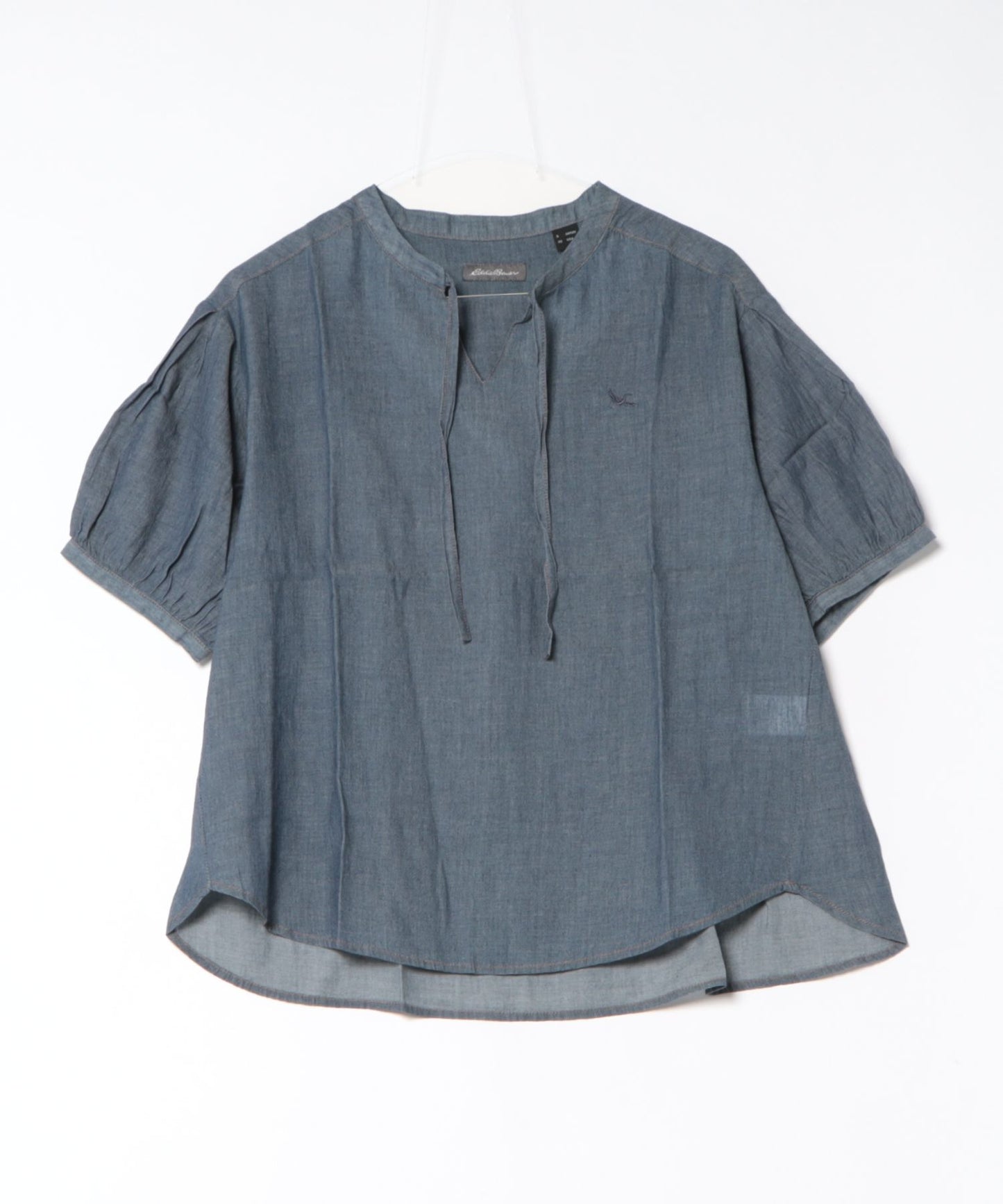 シアー インディゴ ブラウス/SHEER INDIGO BLOUSE