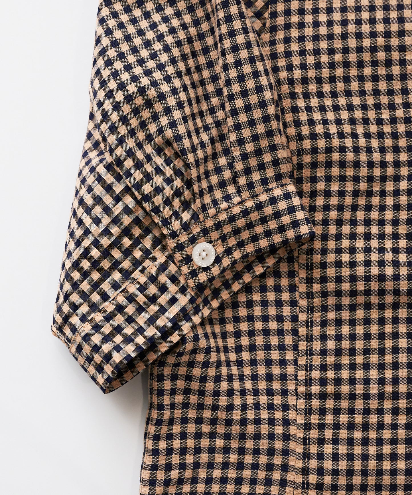 ポリコットン イージー チェックシャツ/POLY COTTON EASY CHECK SHIRT