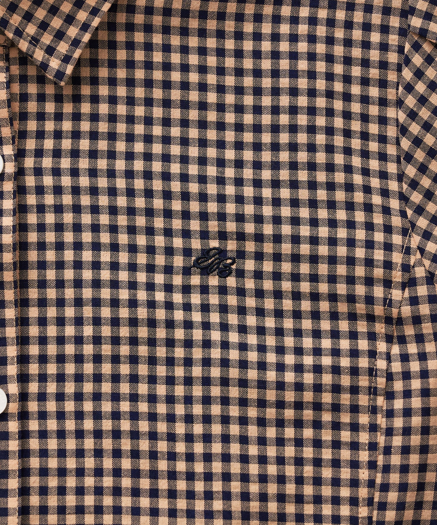 ポリコットン イージー チェックシャツ/POLY COTTON EASY CHECK SHIRT