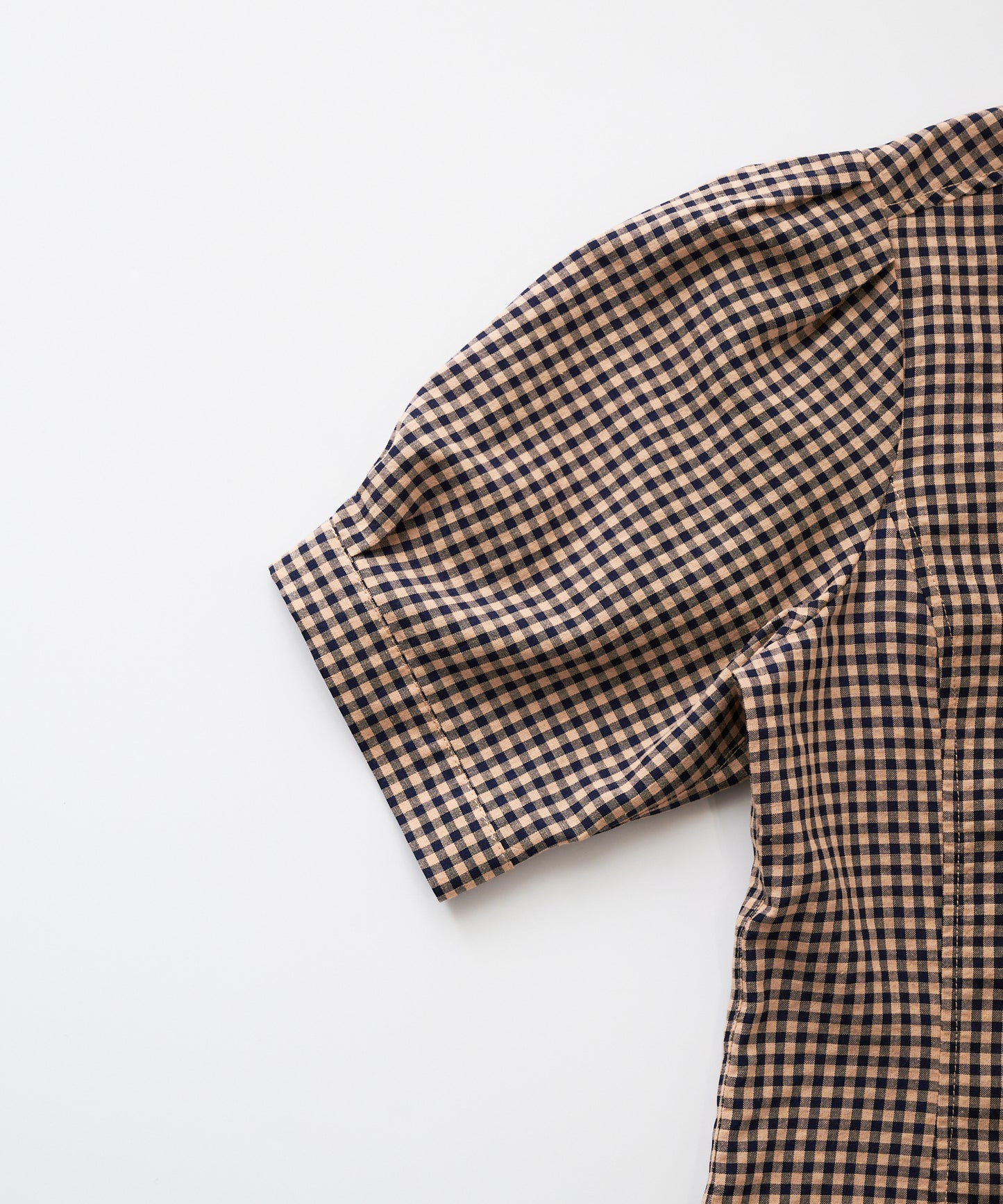 ポリコットン イージー チェックシャツ/POLY COTTON EASY CHECK SHIRT