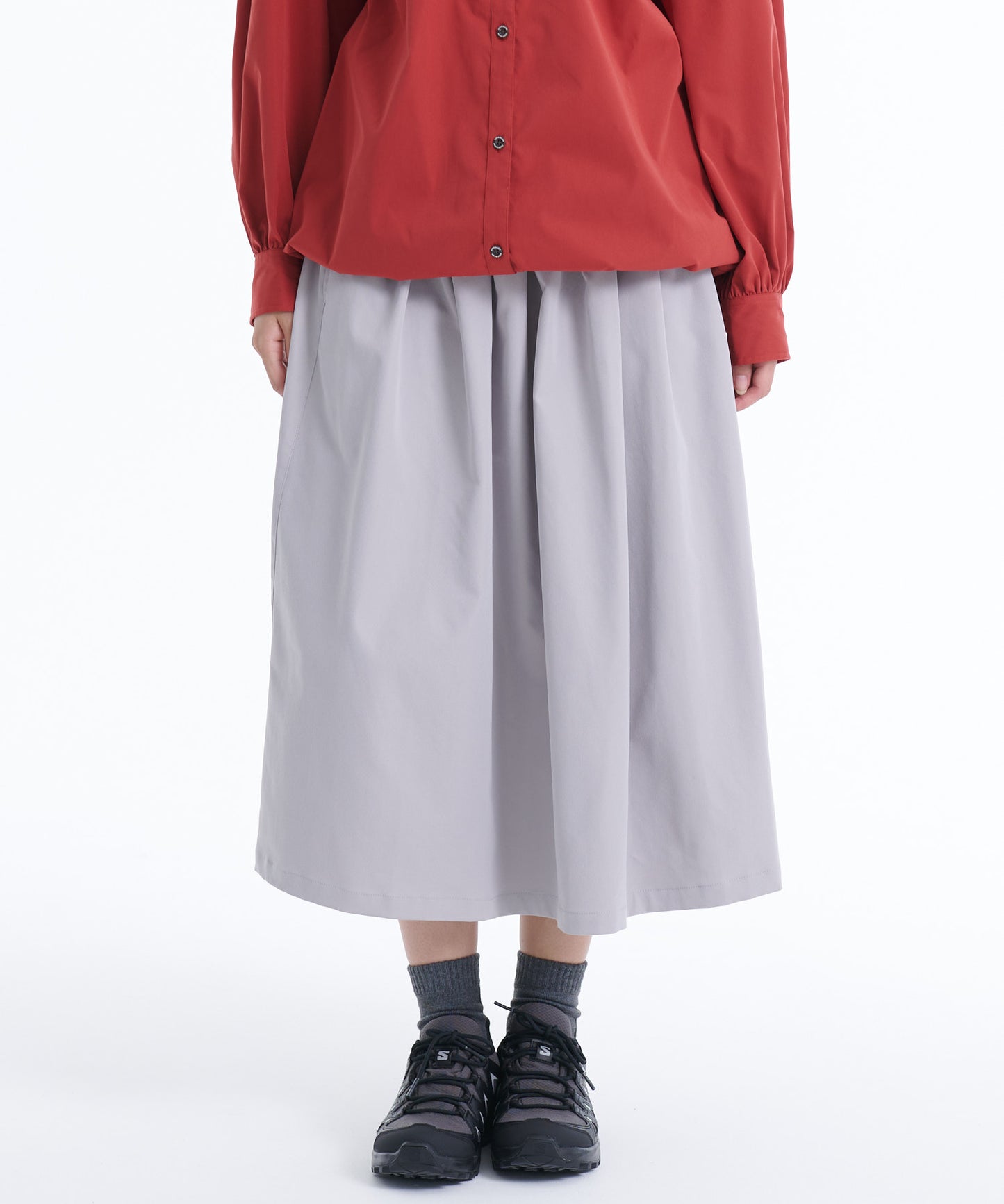 タックプリーツ スカート/TUCK PLEAT SKIRT