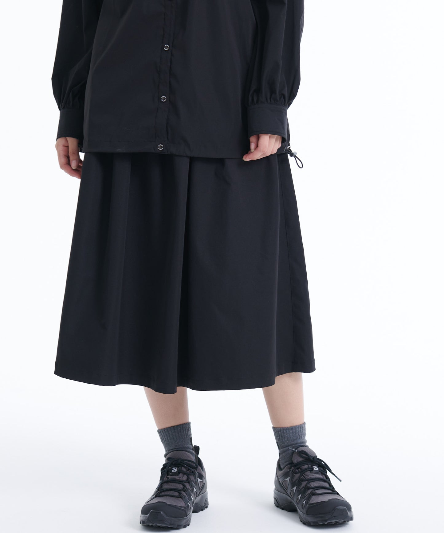 タックプリーツ スカート/TUCK PLEAT SKIRT