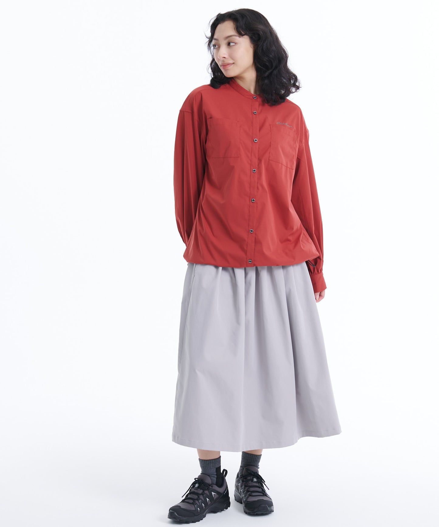 タックプリーツ スカート/TUCK PLEAT SKIRT