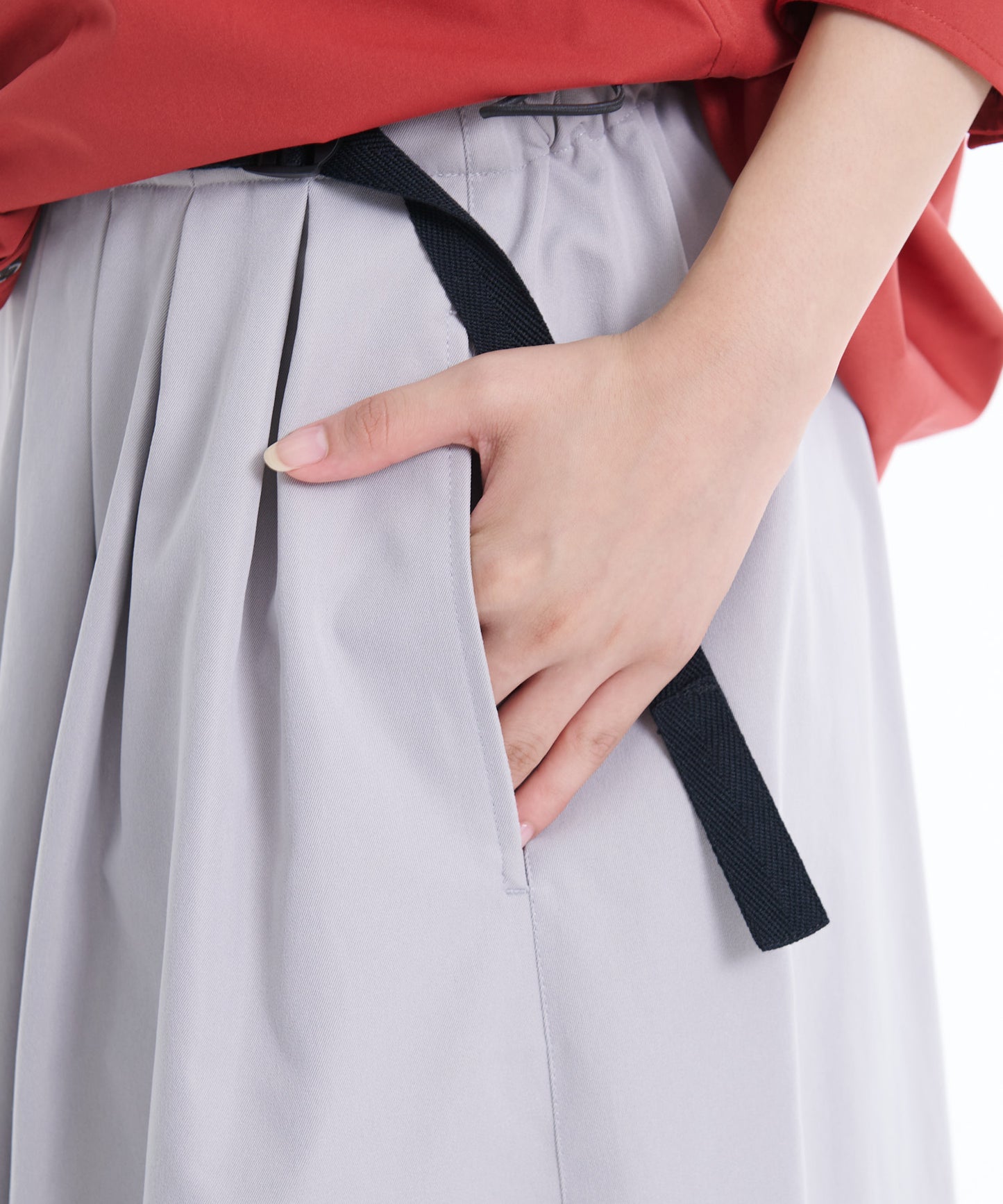 タックプリーツ スカート/TUCK PLEAT SKIRT