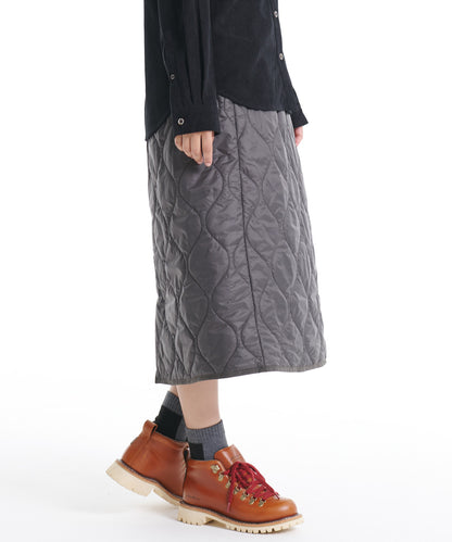キルティングスカート/QUILTED SKIRT