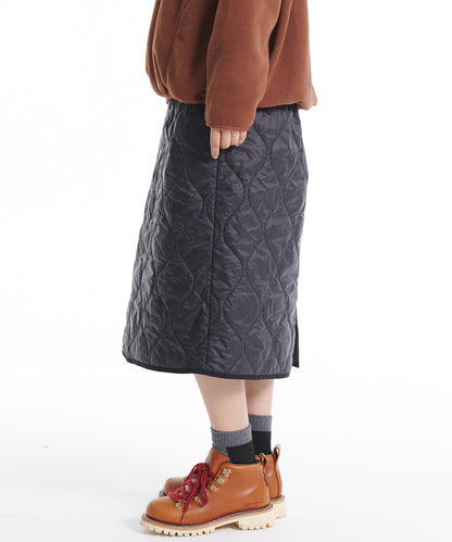 キルティングスカート/QUILTED SKIRT