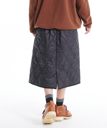 キルティングスカート/QUILTED SKIRT