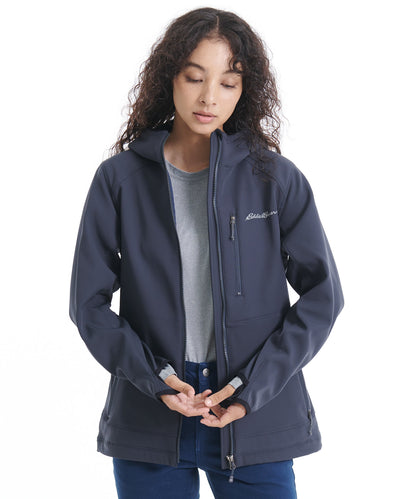 ソフトシェルフルジップフーディ/SOFTSHELL ZIPUP HOODIE