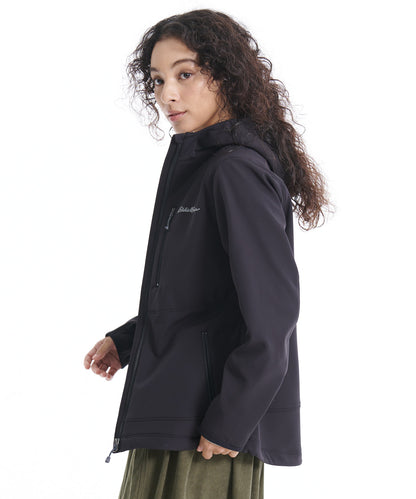 ソフトシェルフルジップフーディ/SOFTSHELL ZIPUP HOODIE