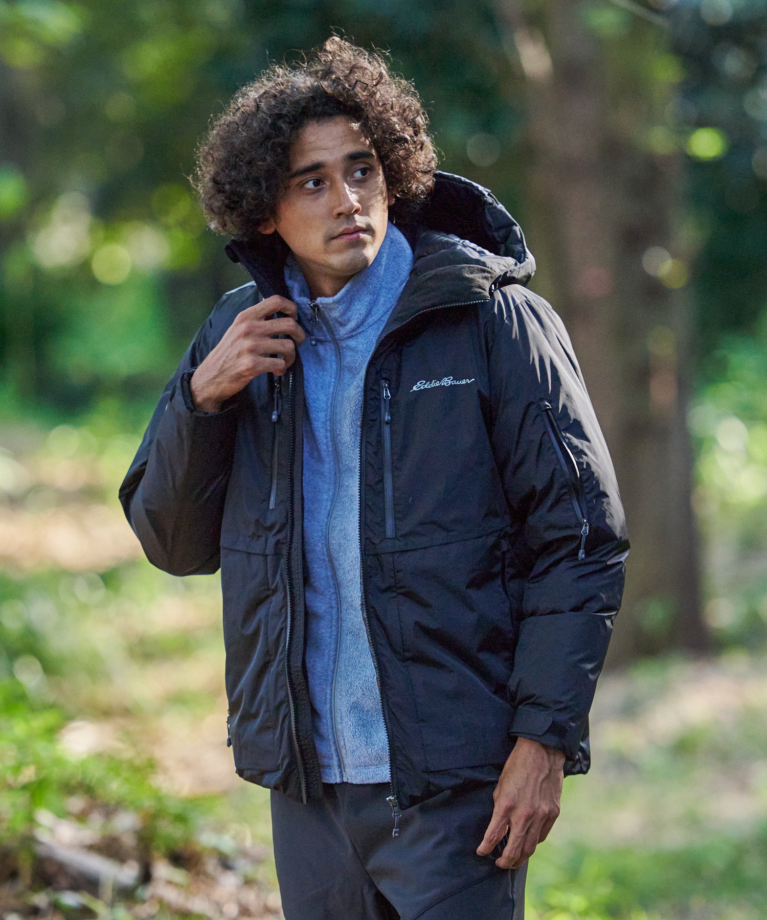 【爆買い通販】Ｅddie Ｂauer（エディーバウアー）ダッフルコート（ダウン）表地ウール ジャケット・アウター