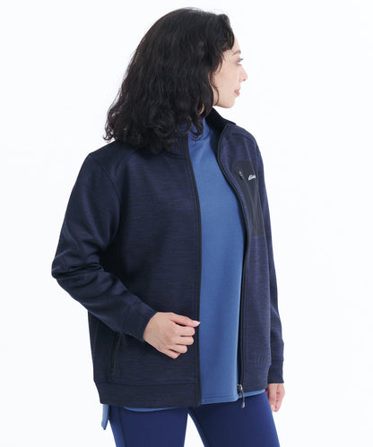 RESO TECH モックネック FZ スウェット/RESO TECH SWEAT FZ MOCK NECK