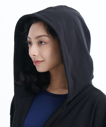 フーデッド ローブコート/HOODED ROBE COAT