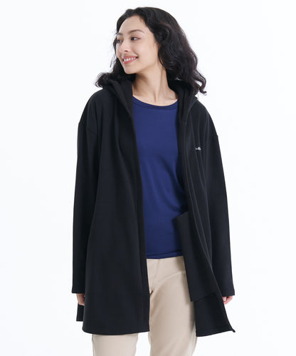 フーデッド ローブコート/HOODED ROBE COAT
