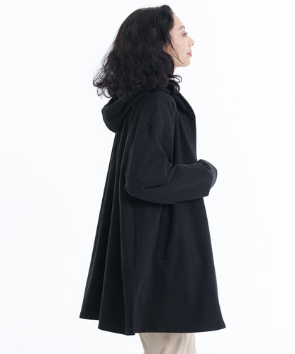 フーデッド ローブコート/HOODED ROBE COAT