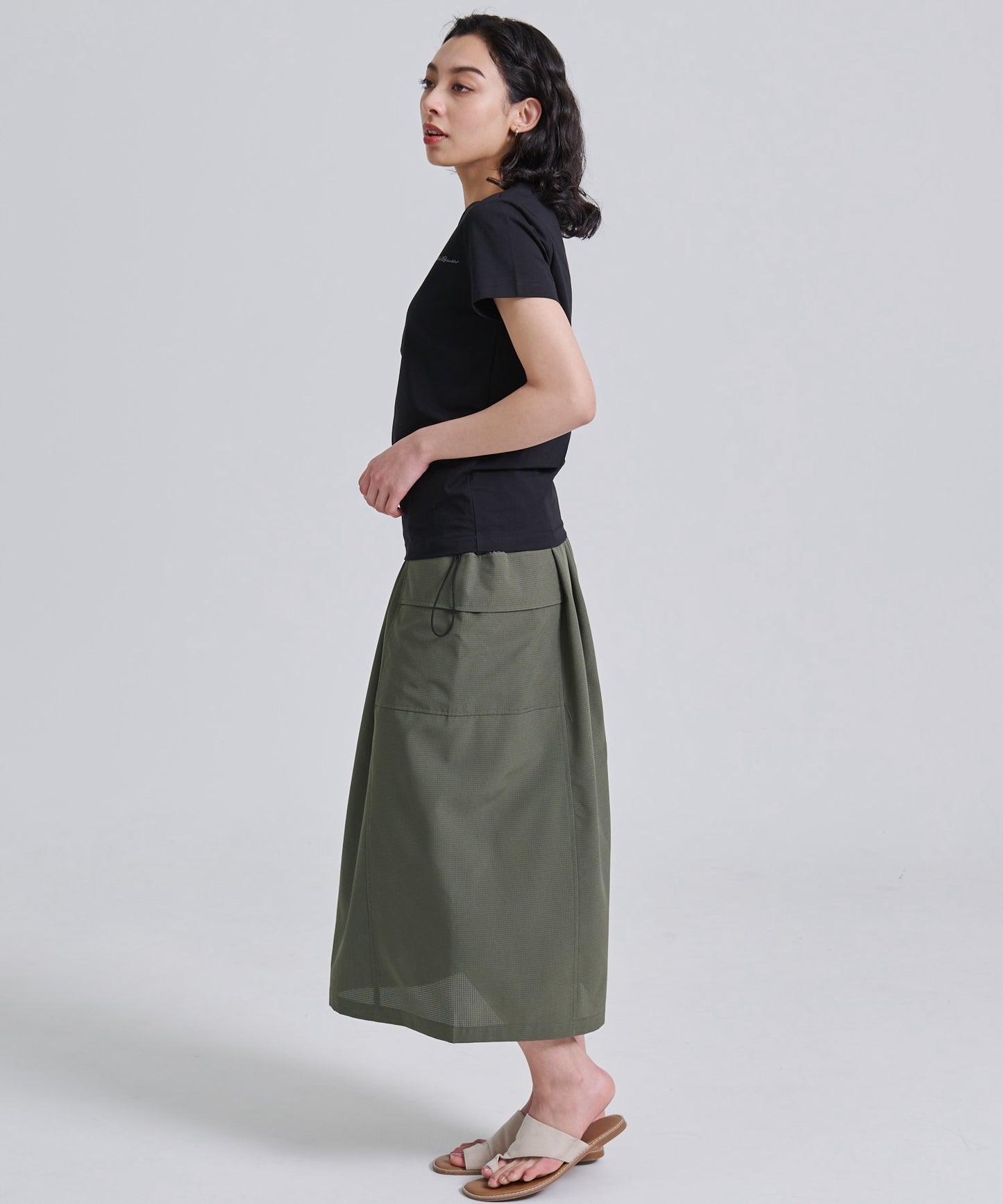 ガイド カーゴ ロングスカート/GUIDE CARGO LONG SKIRT