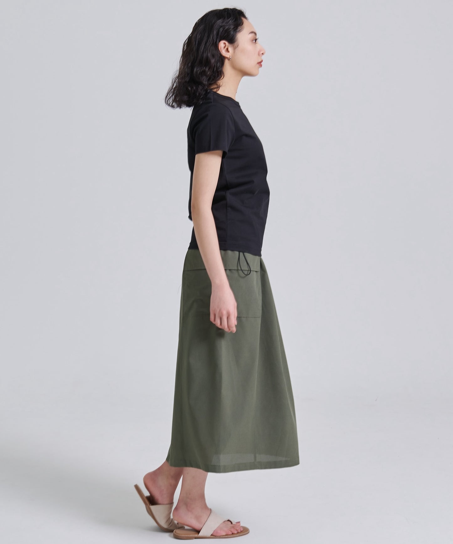 ガイド カーゴ ロングスカート/GUIDE CARGO LONG SKIRT