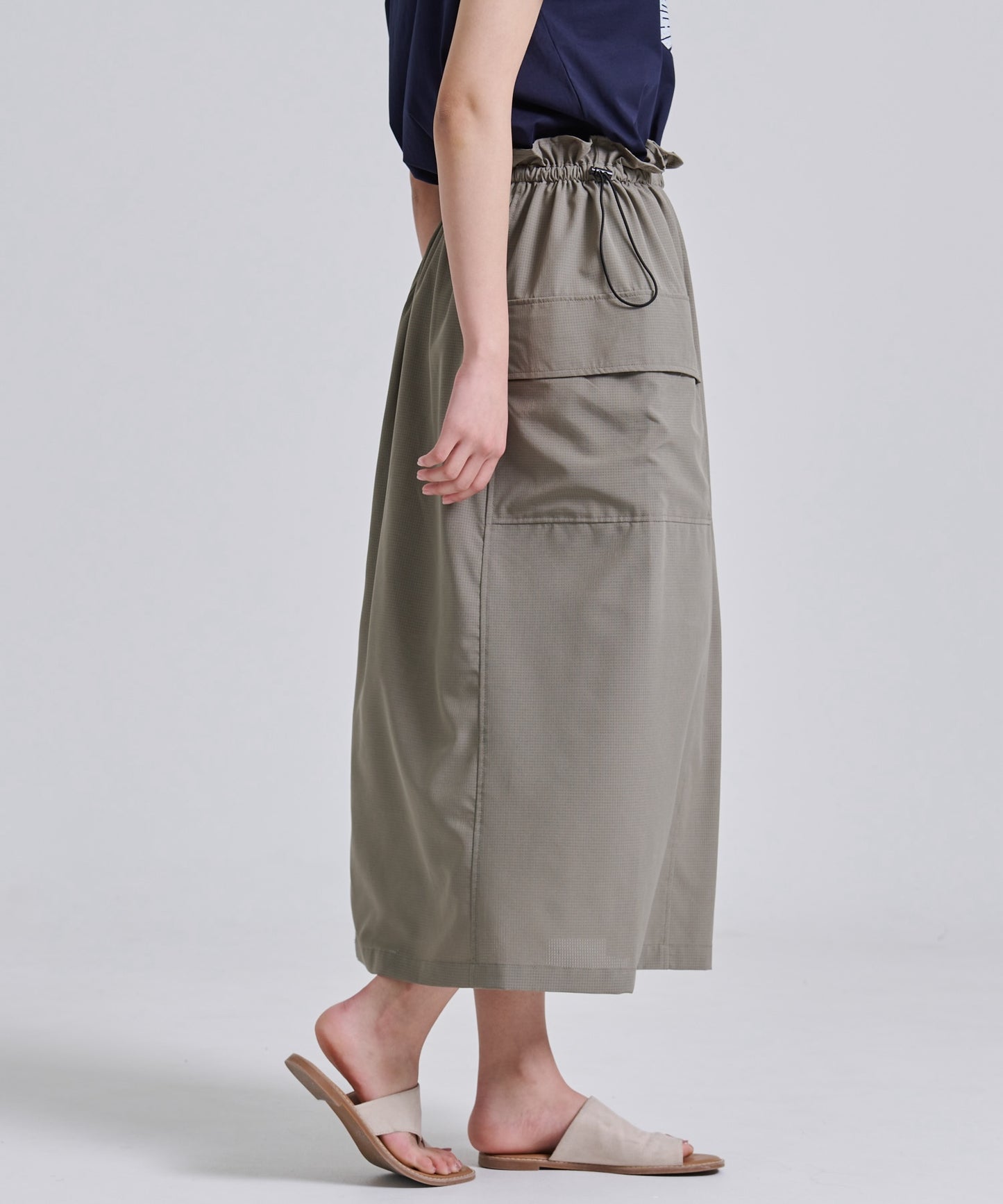 ガイド カーゴ ロングスカート/GUIDE CARGO LONG SKIRT