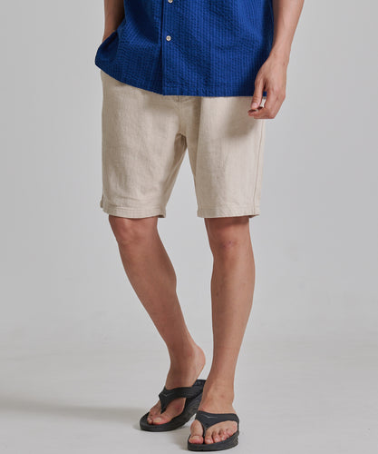 コットンリネン ツイルショーツ/COTTON LINEN TWILL SHORTS