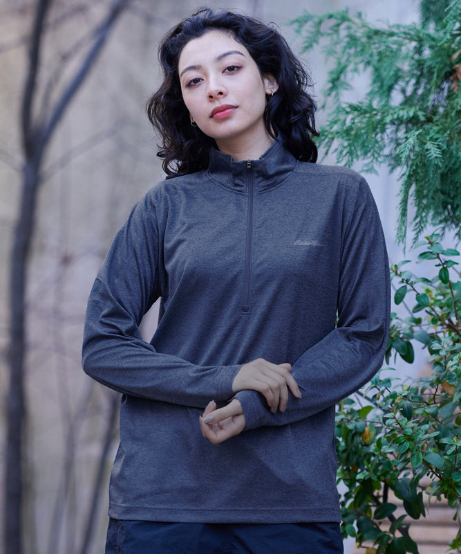 レゾリューション ハーフジップ長袖Ｔシャツ/RESOLUTION 1/4 ZIP LS