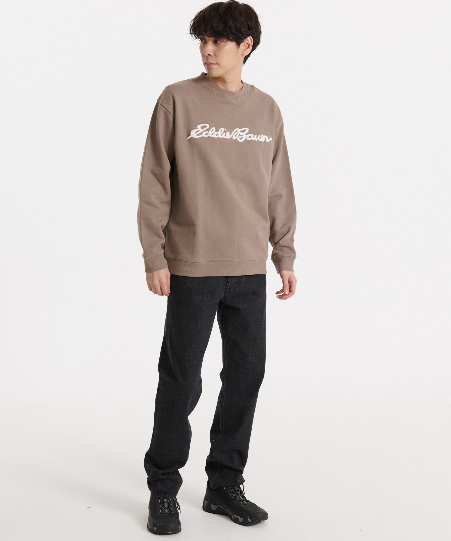 【TIME SALE】 ロゴ クルーネックスウェット/LOGO CREW SWEAT