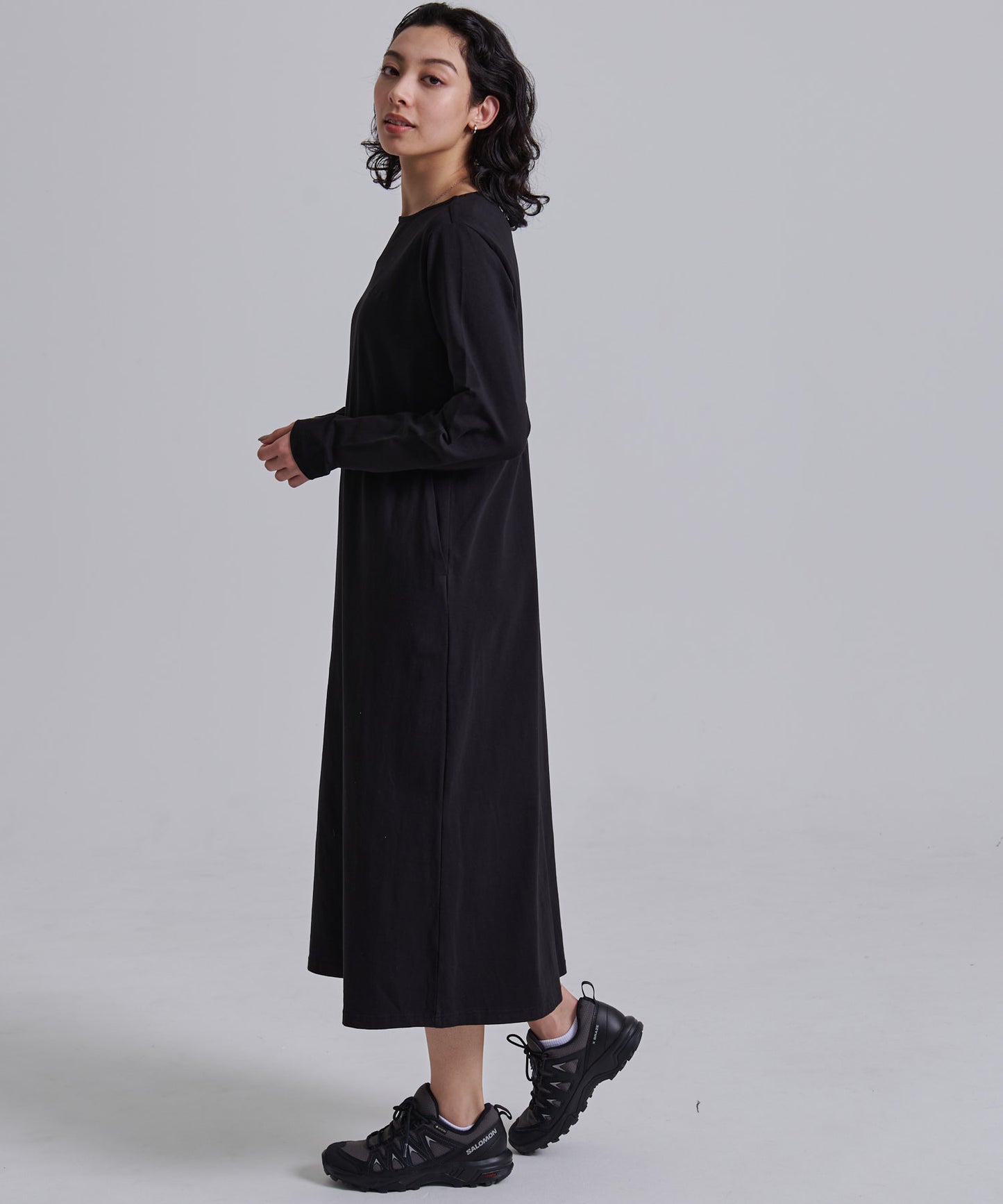 【TIME SALE】 アスター 長袖 ワンピース/ASTER LS EMPIRE WAIST DRESS