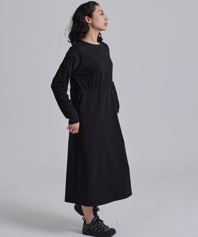 アスター 長袖 ワンピース/ASTER LS EMPIRE WAIST DRESS