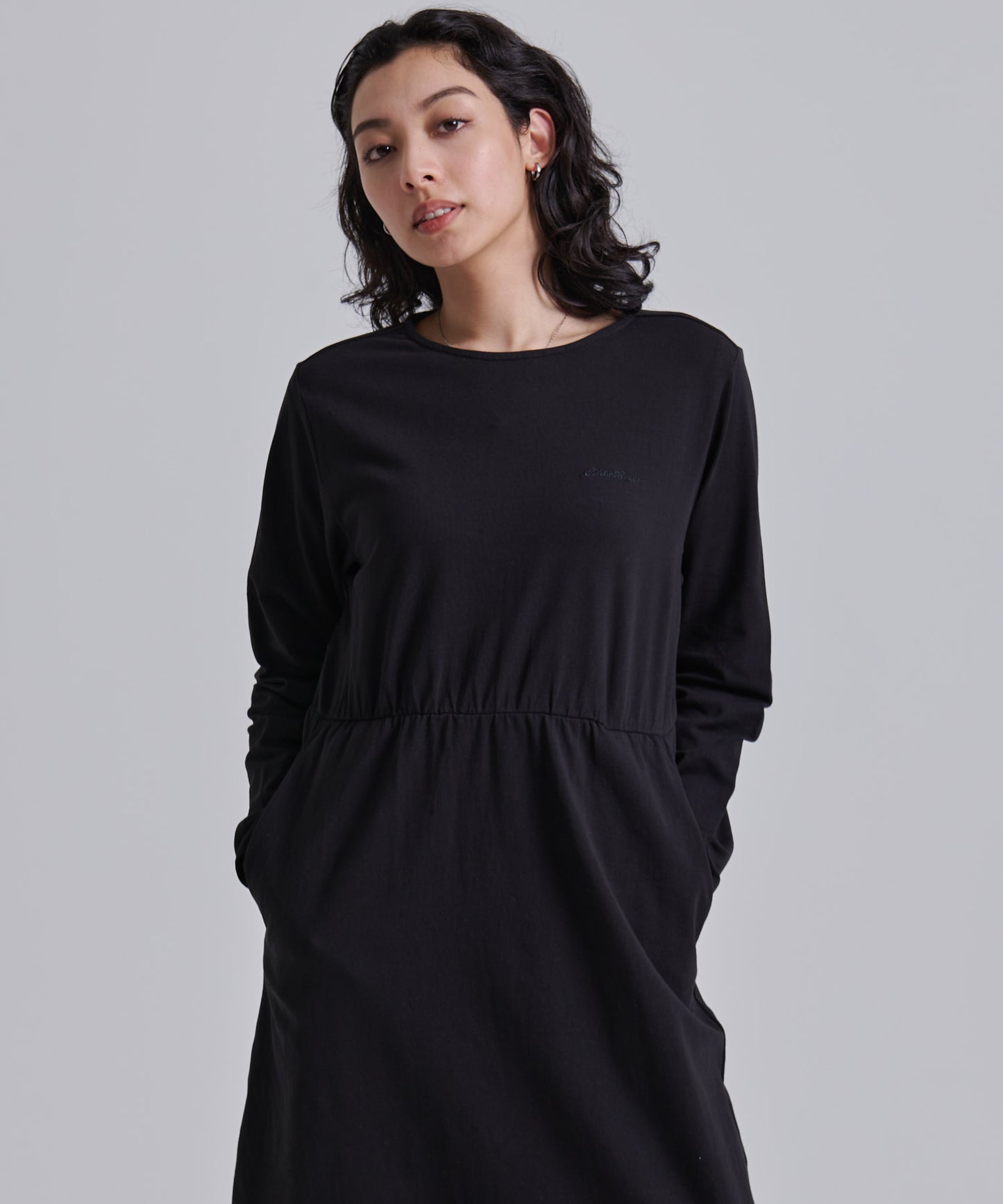 アスター 長袖 ワンピース/ASTER LS EMPIRE WAIST DRESS